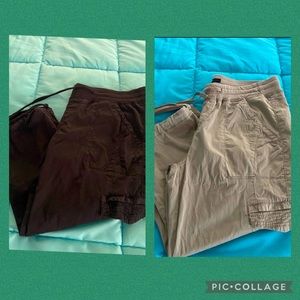 🌺Supplies by UnionBay Harriet Capri (6) 2 pairs